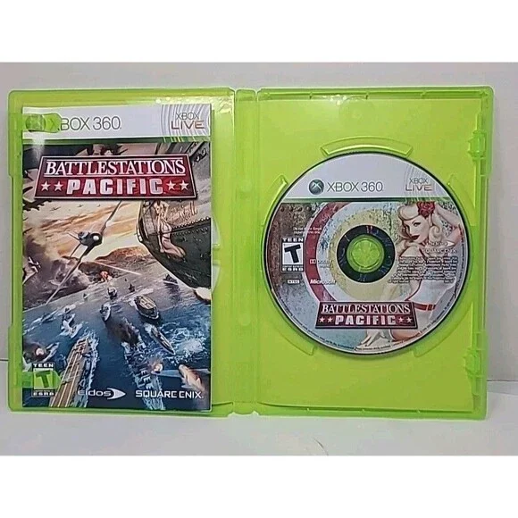 Battlestations Pacific (Microsoft Xbox 360 2009) Complete with Manual CIB TESTED - Picture 3 of 4